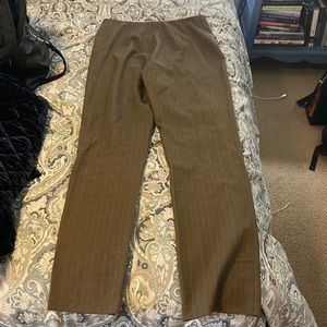 70s vintage work slacks. Size 6 but more like size 4 or 2. Button and side zip.